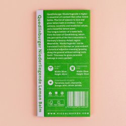 Citronmelissefr� (Quedlinburger Niederliegende Lemon Balm)