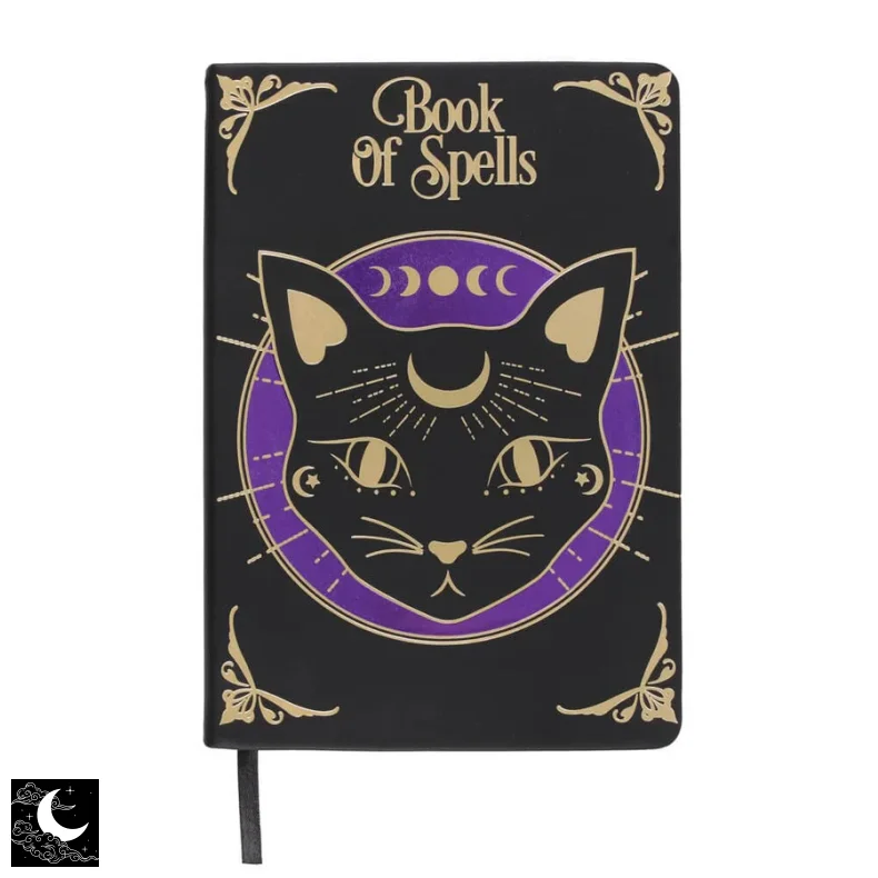 "Mystic Mog Book of Spells" Notesbog