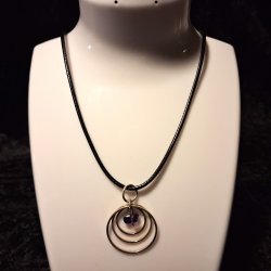 Luna Cult Halsk�de - Ringe m. Ametyst