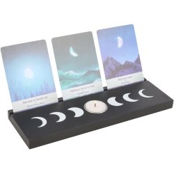 Triple Tarotkort Holder til Fyrfadslys