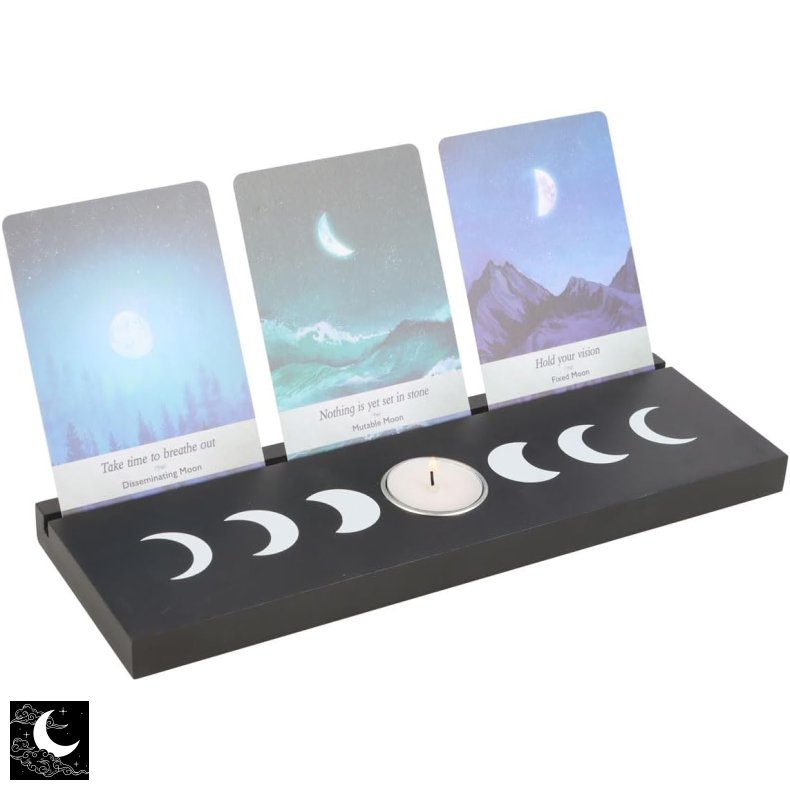 Triple Tarotkort Holder til Fyrfadslys