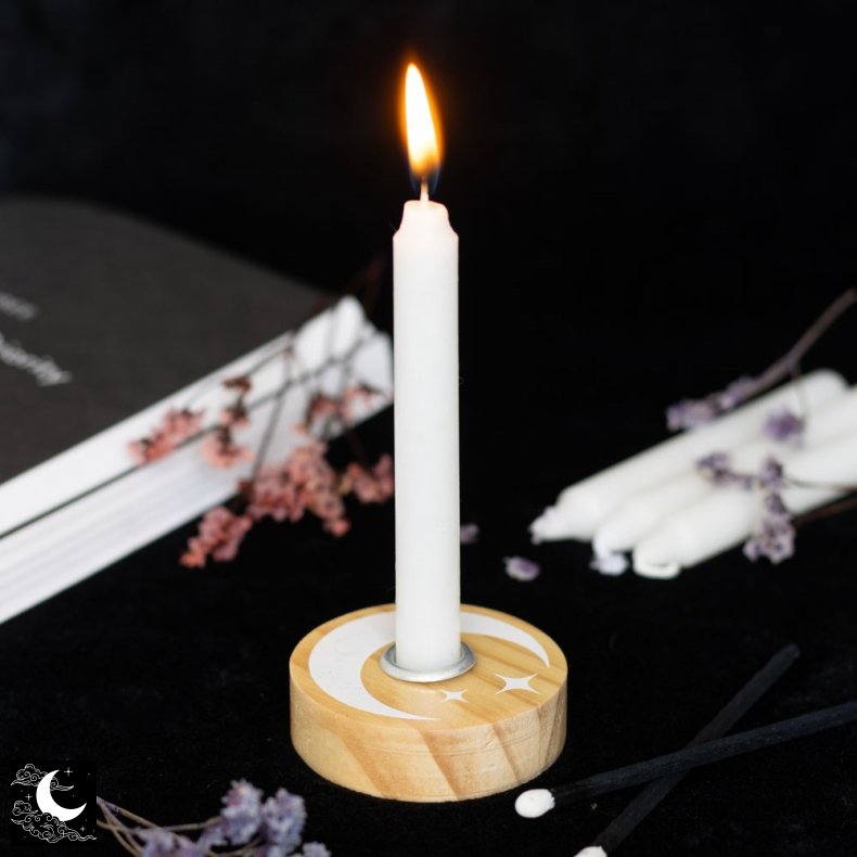Spell Candle Holder - Naturtr�