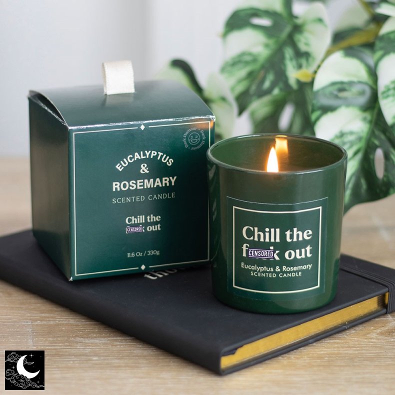 "Chill the F*** out" Eucalyptus &amp; Rosemary Duftlys