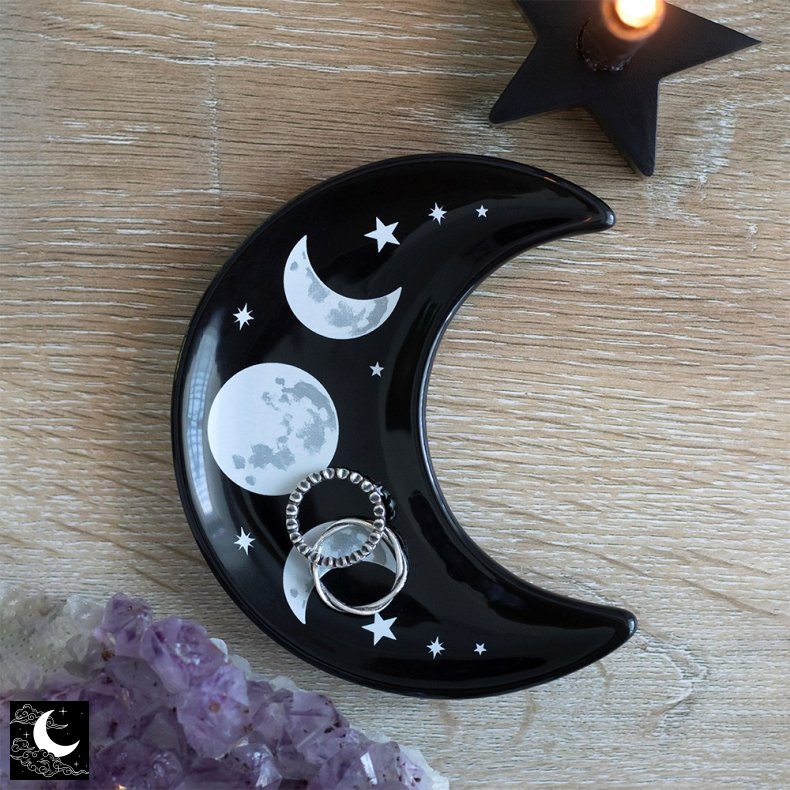 "Crescent Moon" Trinket Dish