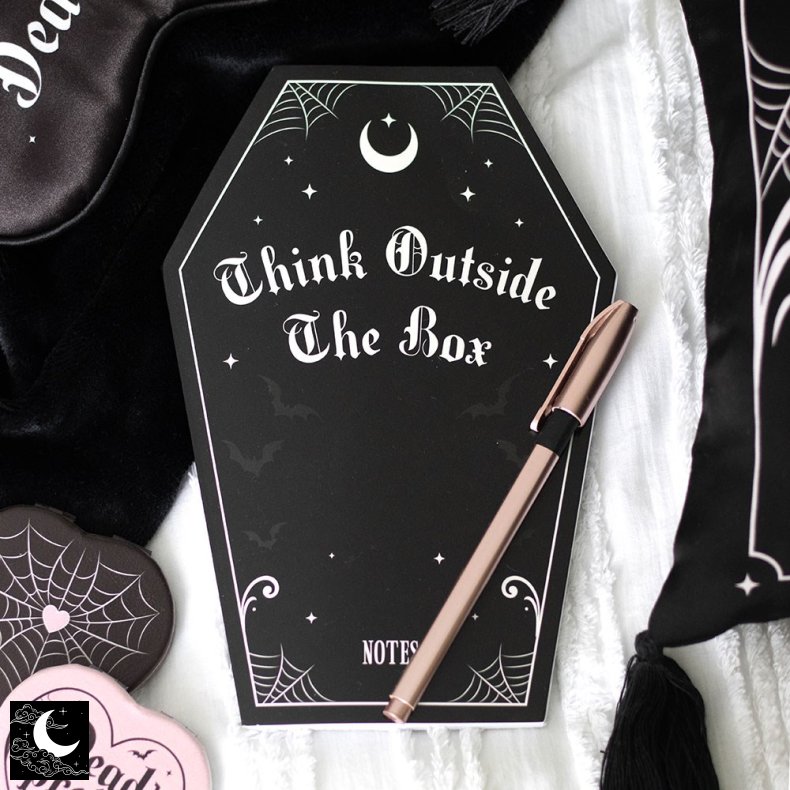 Kisteformet Notesblok