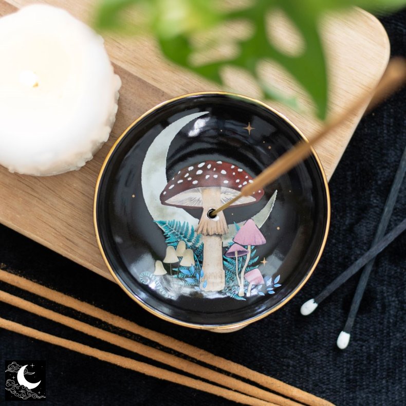"Forest Mushroom" Keramisk Holder til R�gelse