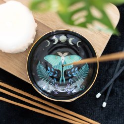 "Luna Moth" Keramisk Holder til R�gelse