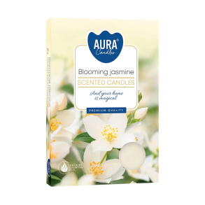 Fyrfaldslys med Duft - Jasmine