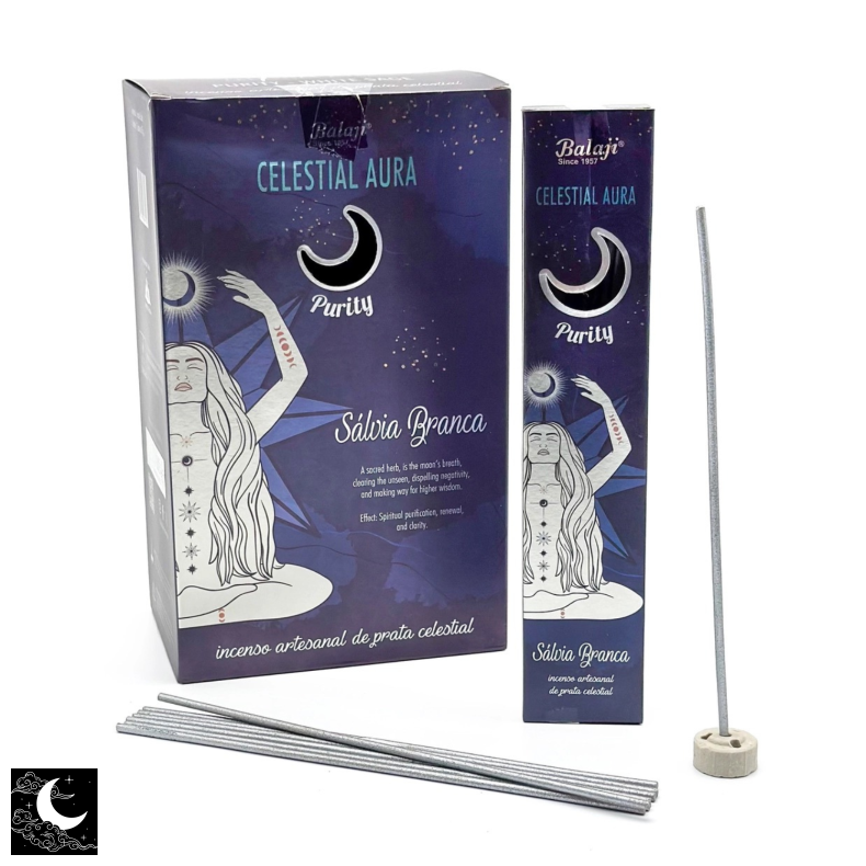 Balaji Celestial Aura R�gelsespinde - White Sage