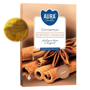 Fyrfadslys med Duft - Cinnamon