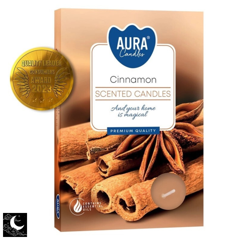 Fyrfadslys med Duft - Cinnamon