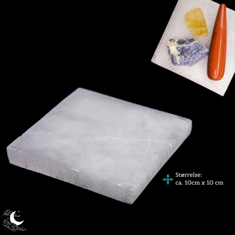 Selenit Plade Kvadrat