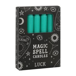 "Magic Spell Candles" Gr�n