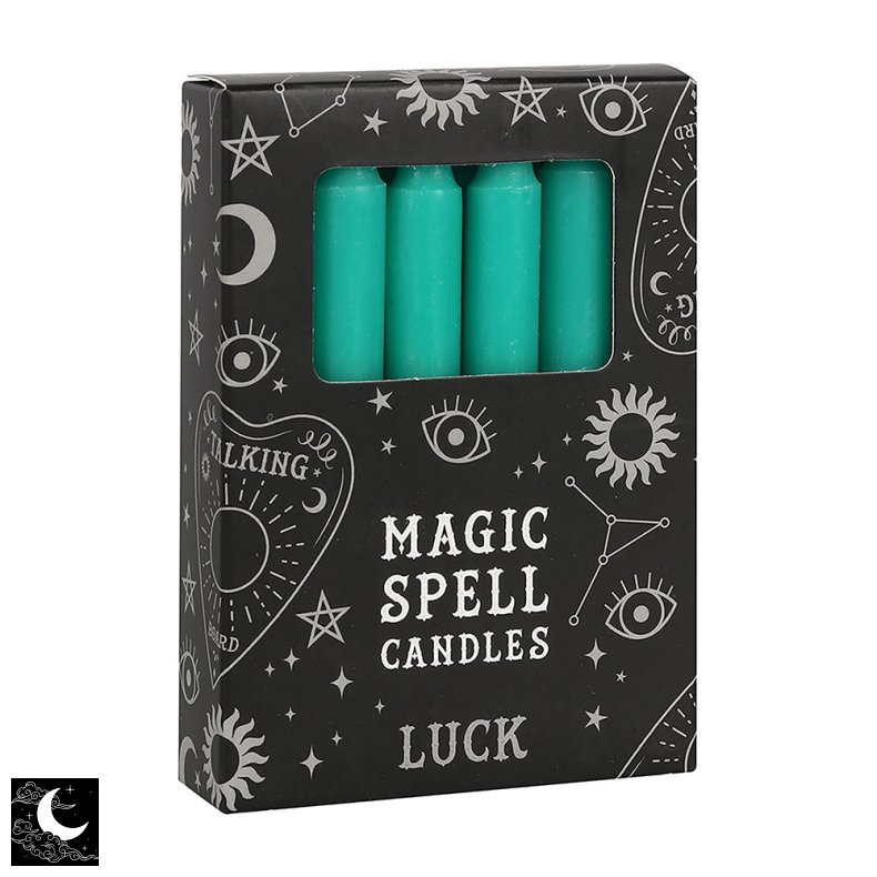 "Magic Spell Candles" Gr�n
