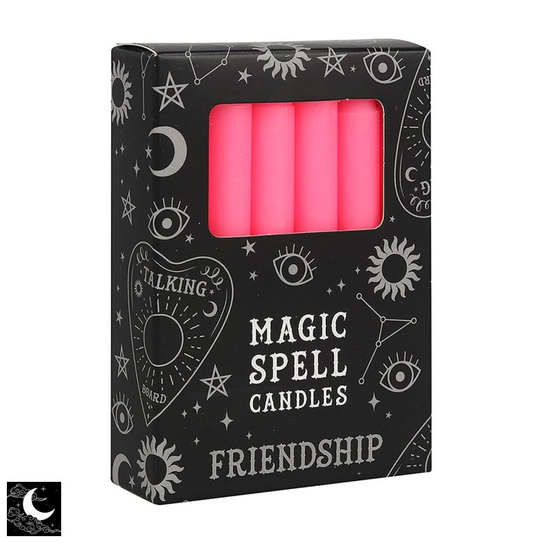 "Magic Spell Candles" Pink