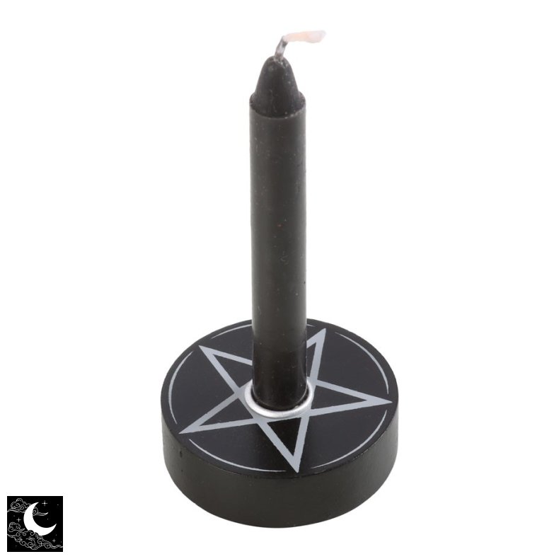 Holder til Spell Candles med Pentagram