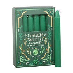 "Green Witch" Spell Candles