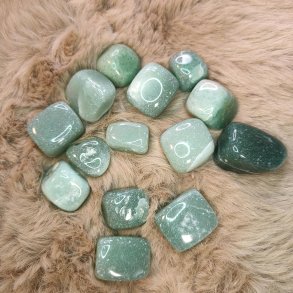 Gr�n Aventurin Lommesten