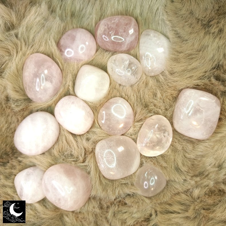 Rosa Kvarts Lommesten