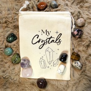 Stofpose til Krystaller