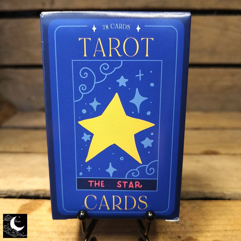 "The Star" Tarotkort m. Guide