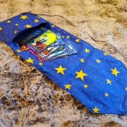 Luna Cult Tarotkort Pung - Bl� m. Stjerner 