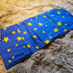 Luna Cult Tarotkort Pung - Bl� m. Stjerner 