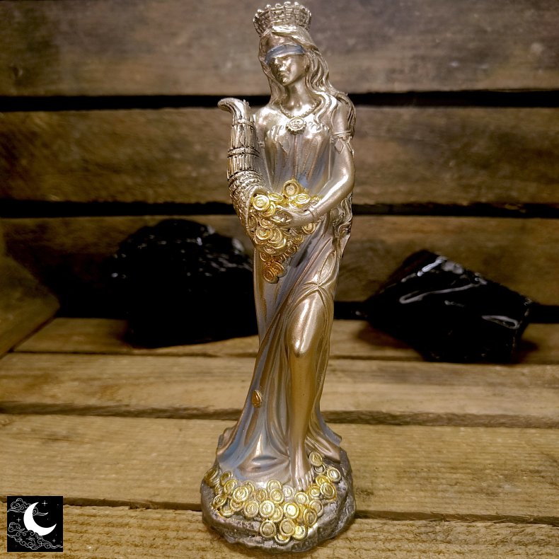 Tyche/Fortuna Gudinde Statue