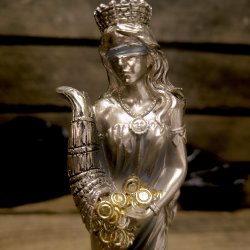 Tyche/Fortuna Gudinde Statue