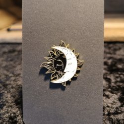 Emalje Pin Sol &amp; M�ne 