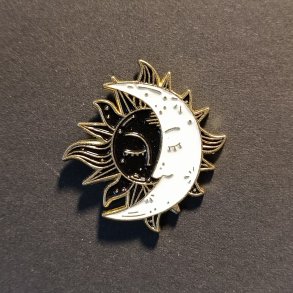 Emalje Pin Sol & M�ne 