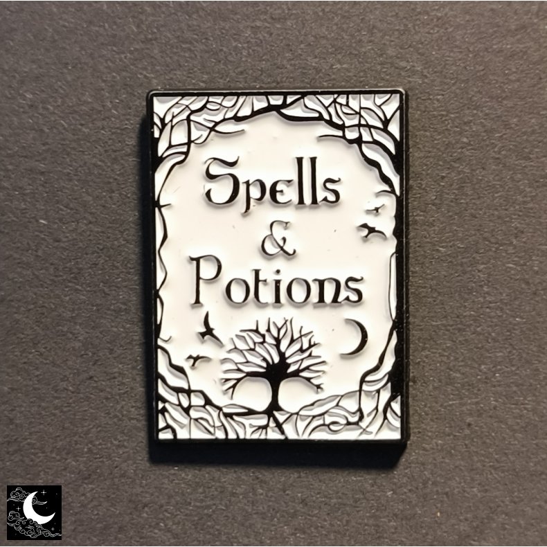 Emalje Pin "Spells &amp; Potions"