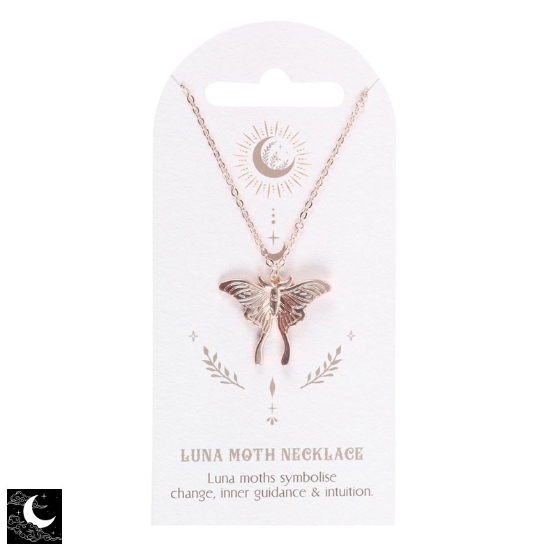 "Luna Moth" Halsk�de