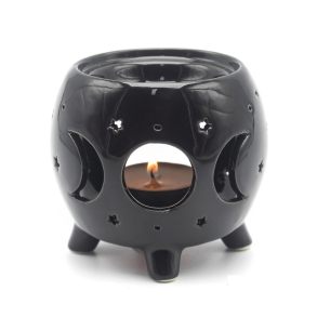 Keramisk Oliebr�nder m. Triple Moon