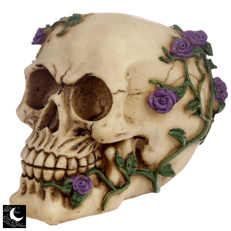 Kranie med Lilla Roser