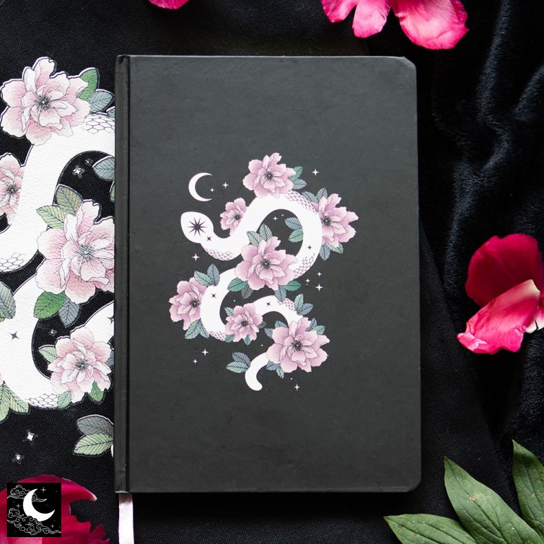 "Floral Snake" Notesbog