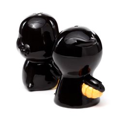 "Skull Boy &amp; Ghost Boy" Salt &amp; Peber S�t
