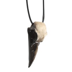 Krage Kranie Halsk�de i Resin