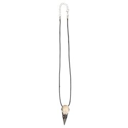 Krage Kranie Halsk�de i Resin