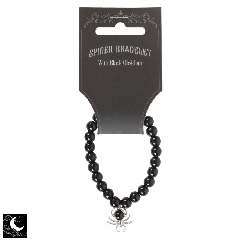 "Spider" Obsidian Armb�nd