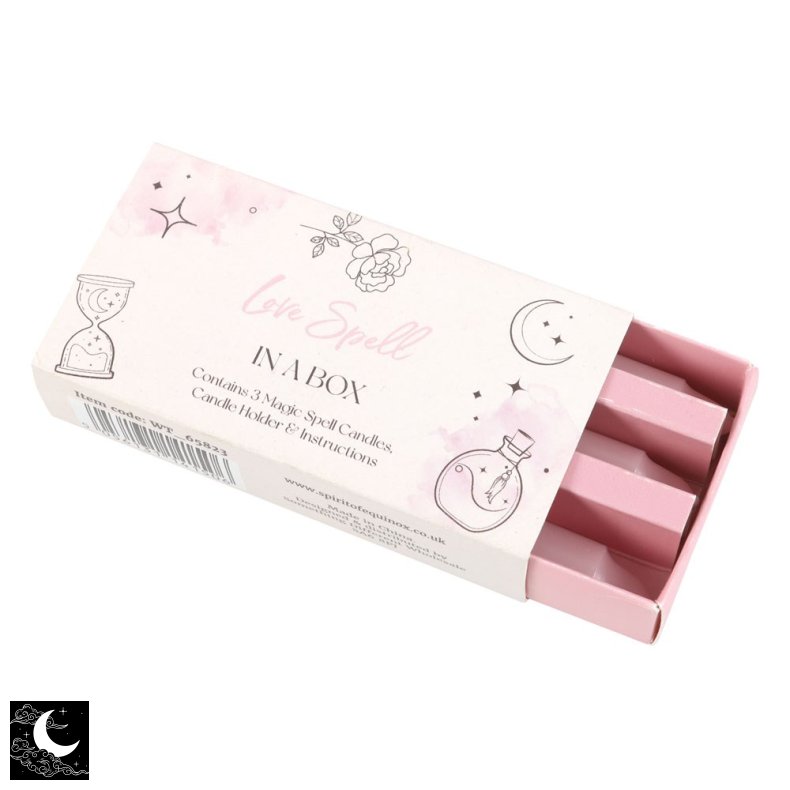 "Magic Spell In a Box" - Love Spell Candle 3 stk.