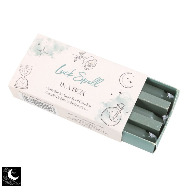 "Magic Spell In a Box" - Luck Spell Candle 3 stk.