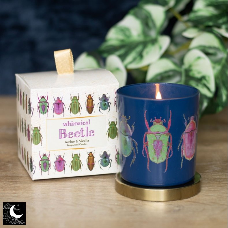"Whimsical Beetle" Amber &amp; Vanilla Duftlys