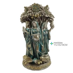 Triple Goddess Gudinde Statue